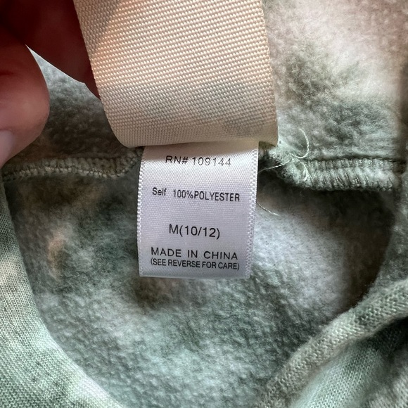 Lily Bleu Sun Tie Dye Sweatsuit Set Sage Green
Girls Size 10/12 - Picture 5 of 5